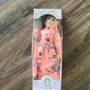 Classic Pink Floral Doll